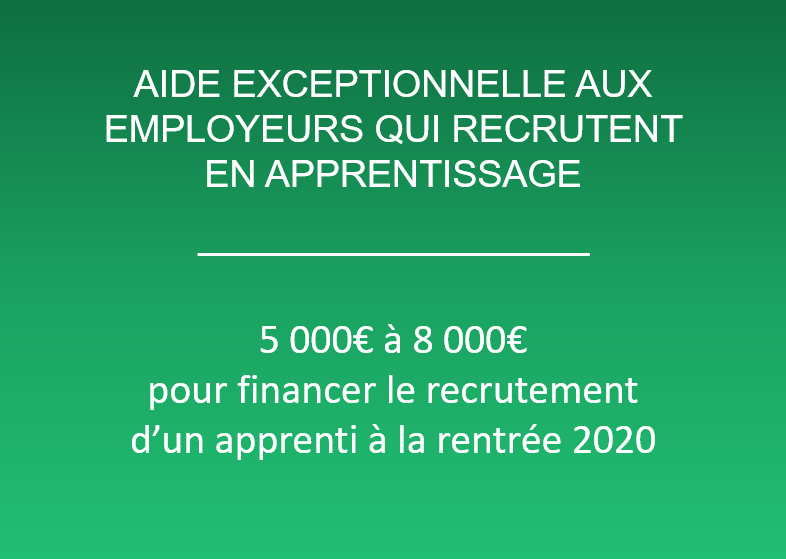 Aide Exceptionnelle Aux Employeurs Qui Recrutent En Apprentissage Hot Sex Picture 